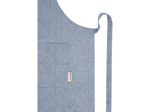 Pheebs 200 g/m2 recycled cotton apron, синий