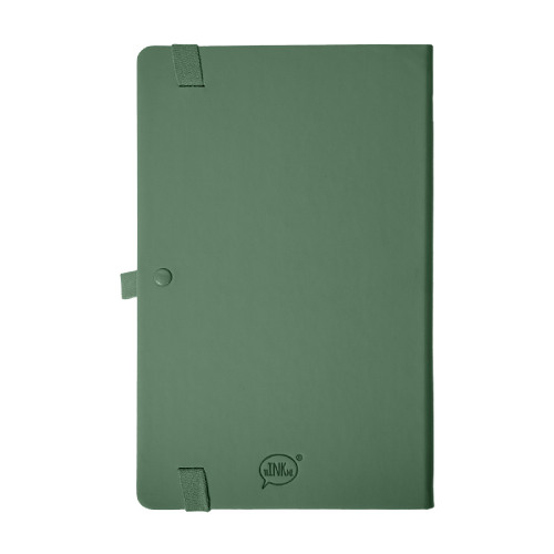 Бизнес-блокнот А5 FLIPPY, формат А5, в линейку (зеленый)