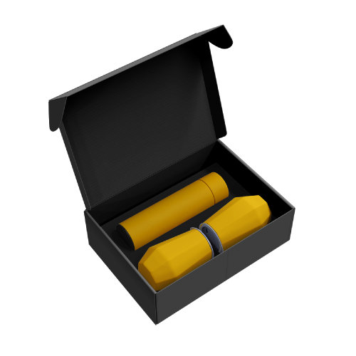 Набор Hot Box E2 (софт-тач), желтый