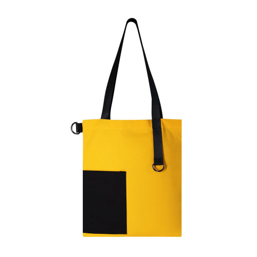 Шоппер Superbag Color, жёлтый с чёрным