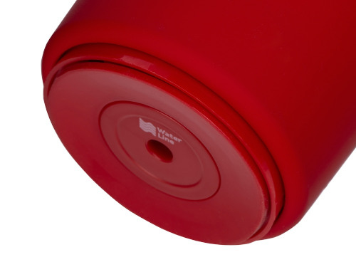 Герметичная термокружка на присоске Kick, 350 мл, красный