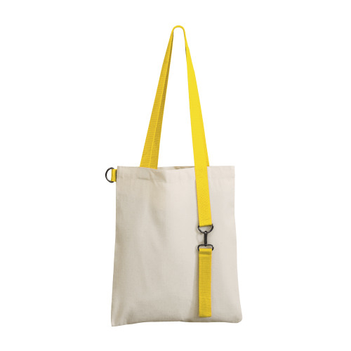 Шоппер Superbag с ремувкой 4sb, неокрашенный с желтым