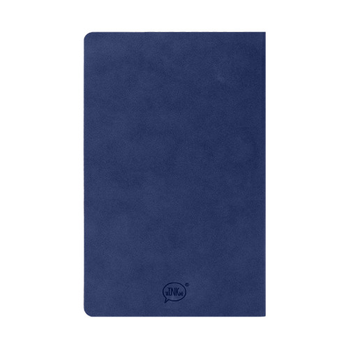 Бизнес-блокнот ALFI, A5, синий, мягкая обложка, в линейку (синий)