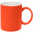 Кружка Promo Soft c покрытием софт-тач, оранжевая