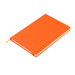 Блокнот A5 &quot;Monte&quot; с линованными страницами, оранжевый