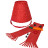 Набор для лепки снеговика УЛЫБКА (красный)