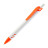 Ручка шариковая "Boston", белый с оранжевым