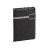 Ежедневник недатированный "Бари", формат А5, черный с серым