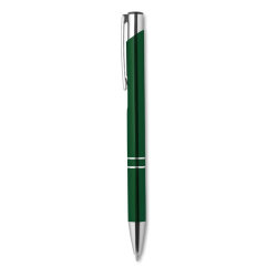 Ручка шариковая с черными черни (зеленый)