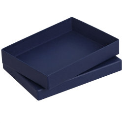 Коробка 17х13х2,9 см синяя
