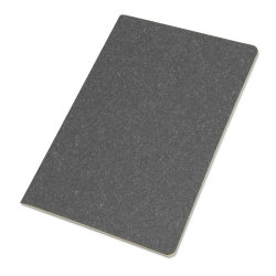 Блокнот А5 из переработанного картона, 60 страниц, 14 х 21 х 0,3 см,  серый