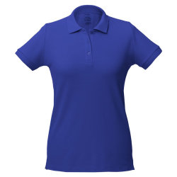Рубашка поло женская 170 г/м² синий
