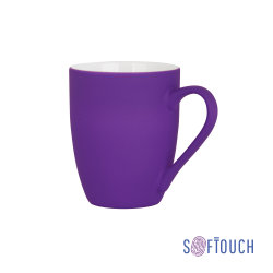 Кружка "Trend", покрытие soft touch, фиолетовый