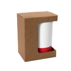 Коробка для кружки 11,9х8,6х15,2см микрогофрокартон коричневый