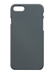 Чехол для iPhone 7 / 8 / SE 2020 пластиковый прорезиненный, серый