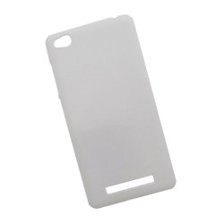 Чехол для Xiaomi Redmi 4 X пластиковый прорезиненный, белый