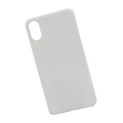 Чехол ExCase для iPhone X пластиковый прорезиненный, белый