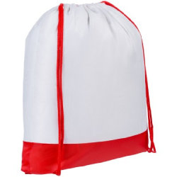 Рюкзак детский 32х35см белый с красным